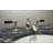 Connaught Black Lever Widespread Bathroom Faucet-32123887