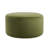 Olive Velvet Round - 16.76 Inches Tall, 30.72 Wide, Act As Side Table Or Footrest, Modern And Sophisticated Look In Height, Width, Use Footrest Table, Elegant Functional-620052704