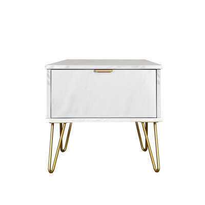 Fully Assembled Raine 1 - Drawer Nightstand