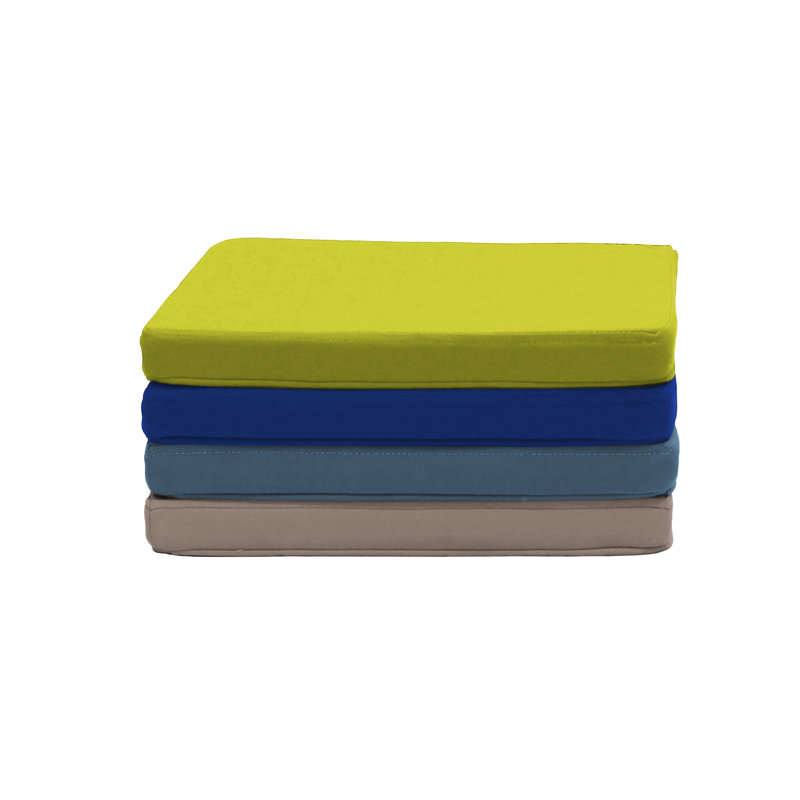 Coussins d'extérieur Element, Vert / bleu / bleu sarcelle / brun