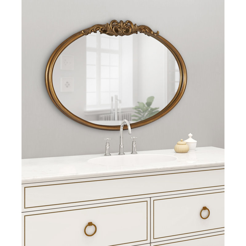 Miroir décoratif Ankeny Arendahl, Doré