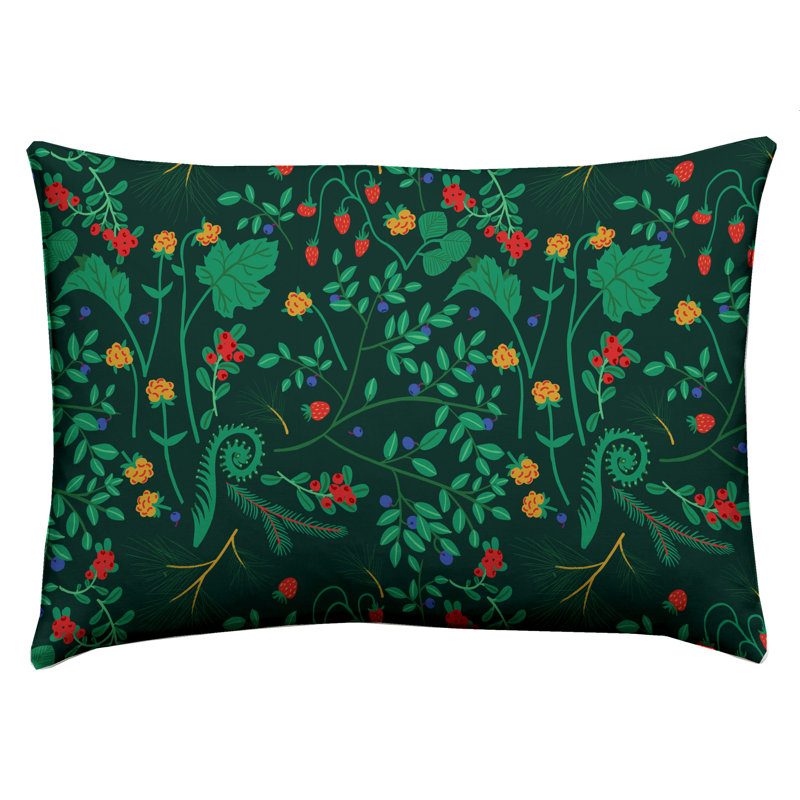 Afrin Floral Rectangular Cushion