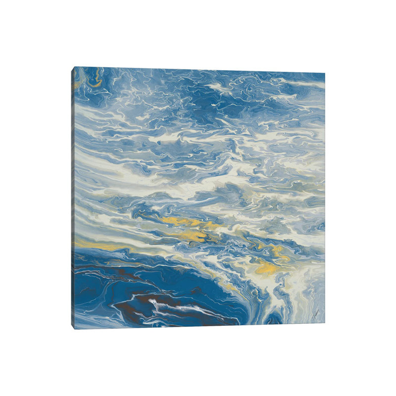 Cool Oasis by Roberto Gonzalez - Wrapped Canvas Painting, 30.48 cm H x 30.48 cm W