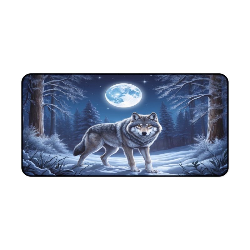 Polyester Desk Pad, 14.4x12.1
