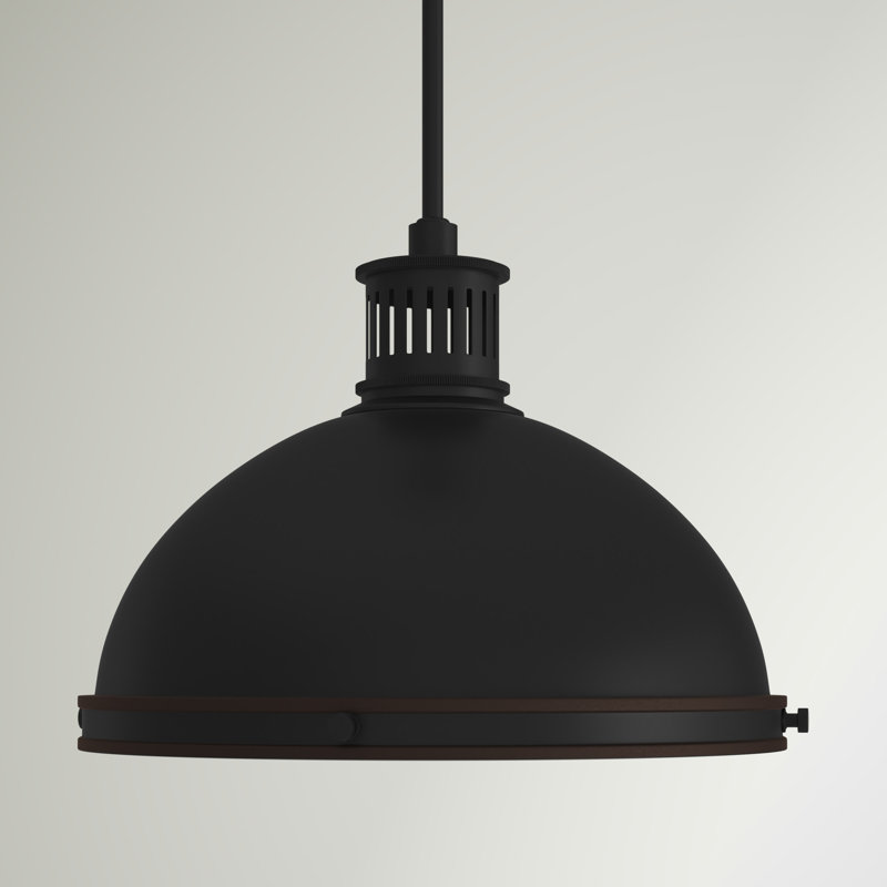 Pratt Street Metal Two Light Pendant from Generation Lighting , Oil-Rubbed Bronze