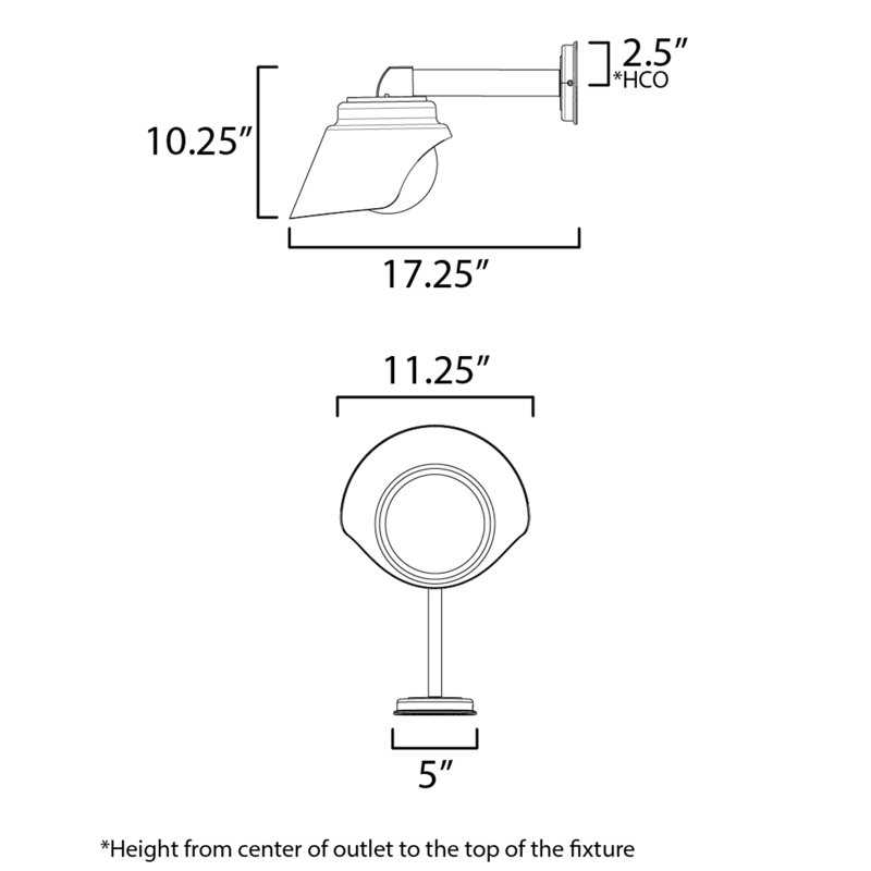 Louwra Aluminium Wall Light