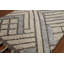 Tapis indien à motif géométrique 2x3