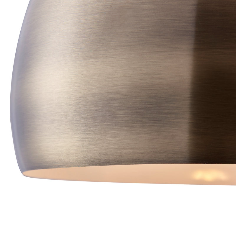 Hartfield 173cm Arched Floor Lamp, Brass, Black Marble