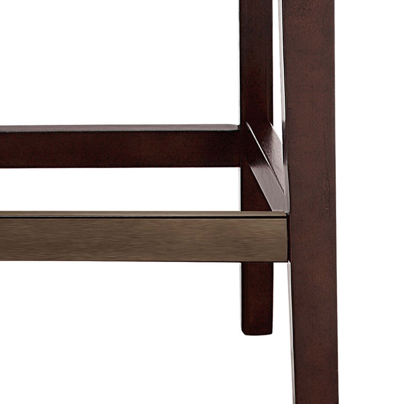 Tabouret de comptoir touffeté