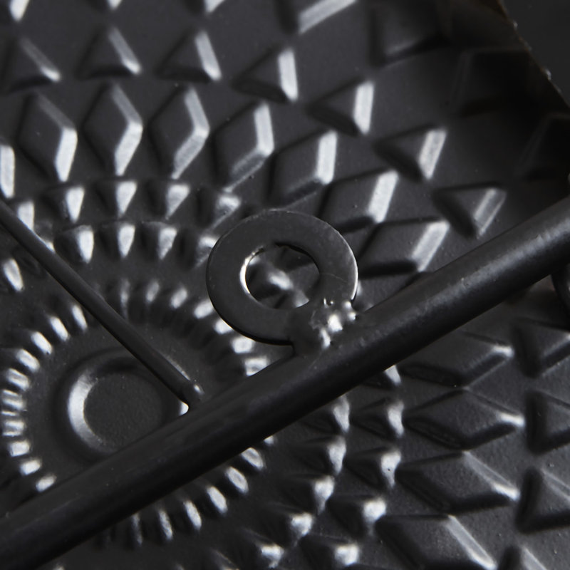 Multi Geometric Metal Plate Hanging Decor - Create A Stunning Visual Disc Enhance Your Interior