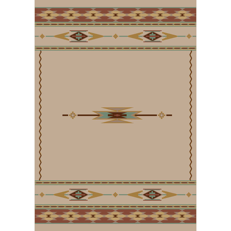 Alminas Southwestern Indoor Rug