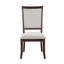 Ensemble de chaises d'appoint traditionnelles 2 pièces, tables non incluses