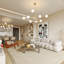 Lustre sphérique spoutnik moderne 8 lumières Glenarm-63304565