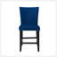 Fauteuil en velours 2pc