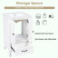 Meuble-lavabo blanc avec lavabo 20 po