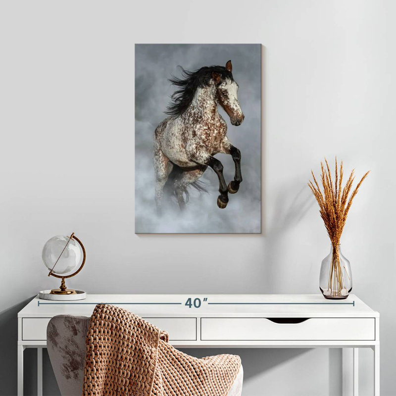 Brampt brumeux Appaloosa, H 24 po x l 16 po