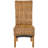 Rattan Side Chair in Light Walnut