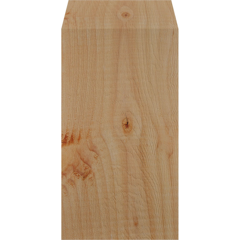 Attelle de genou traditionnelle, H 12 po x l 5,5 po x P 8 po, Douglas (lisse)