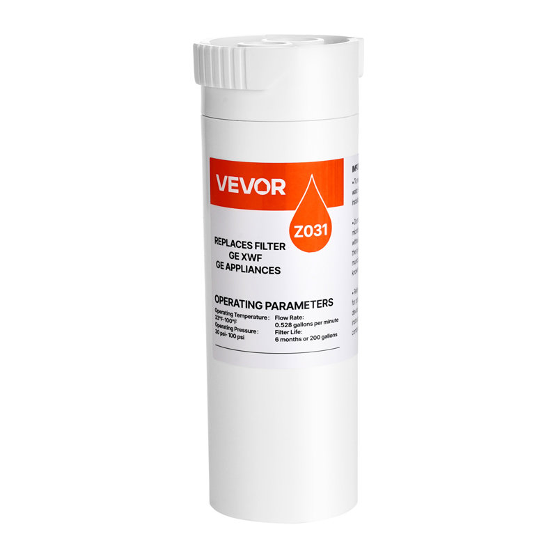 Filtre à eau de réfrigérateur de remplacement pour éliminer les contaminants 70 + blanc
