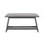 Banc de bar gris Jasmine