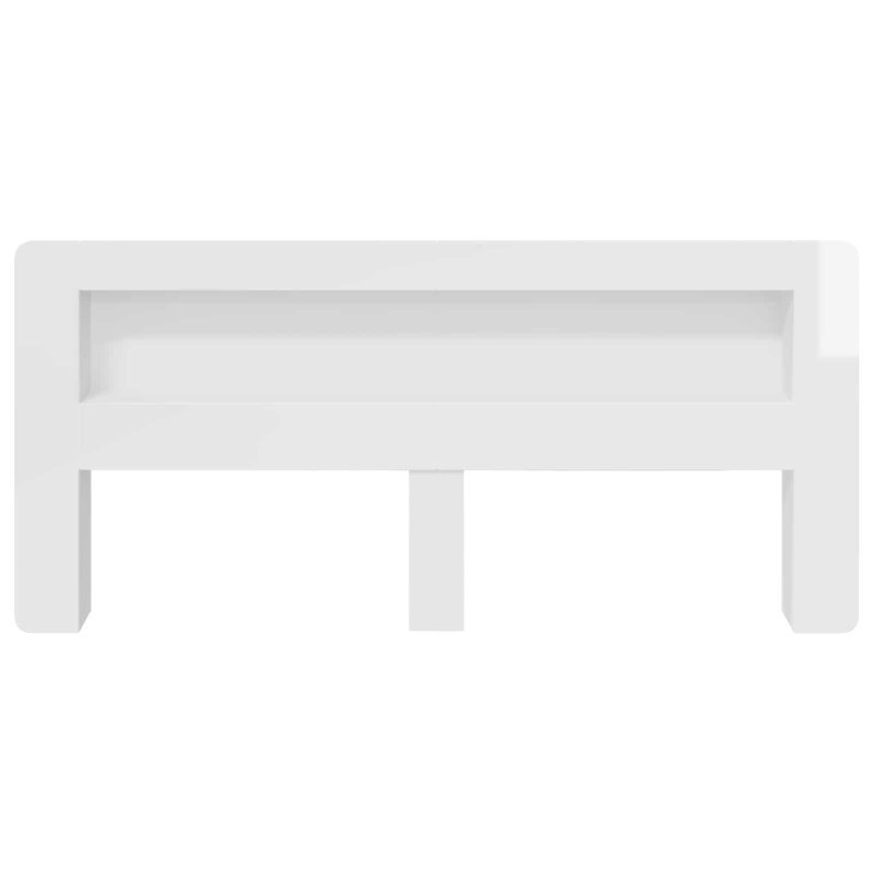 Headboard, High Gloss White