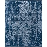 Overdyed One-of-a-Kind 8' 0" X 9' 10" Hand Knotted Area Rug