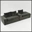 Canapé polyvalent en velours Turtle-300137241-300137255