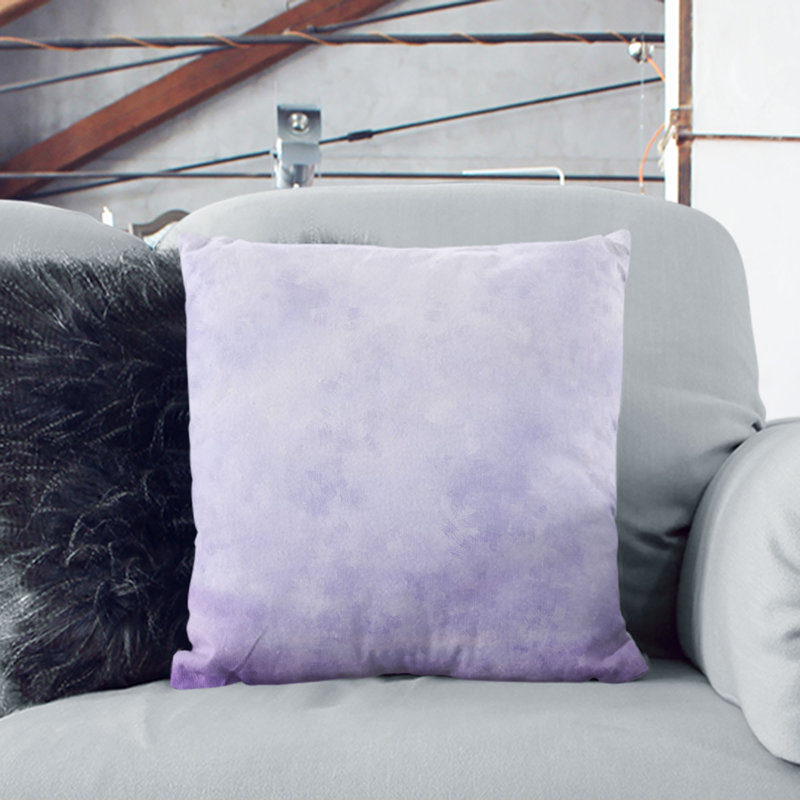 Square Throw Cushion, 55cm H x 55cm W x 20cm D, White