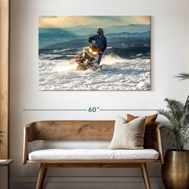 Motoneigiste Mehar Amut, H 32 po x l 48 po