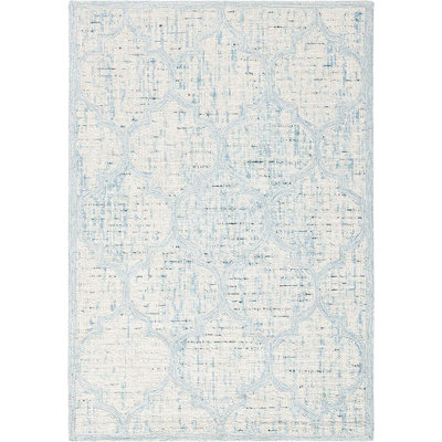 Swader Hand Tufted Wool Geometric Rug