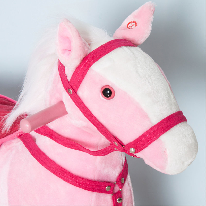 Cadeaux d'anniversaire roses pour enfants avec peluche