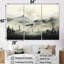 Stormy Ebony Edges Power Lines Fog Mountains - ensemble d'art mural lignes électriques-107749271-107749270