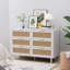 Armoire blanche pour le rangement. Commode de chambre à coucher et de salon moderne, rangement efficace-1720340190