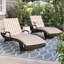 Chaise longue inclinable avec coussin Billur-914402140-917043641