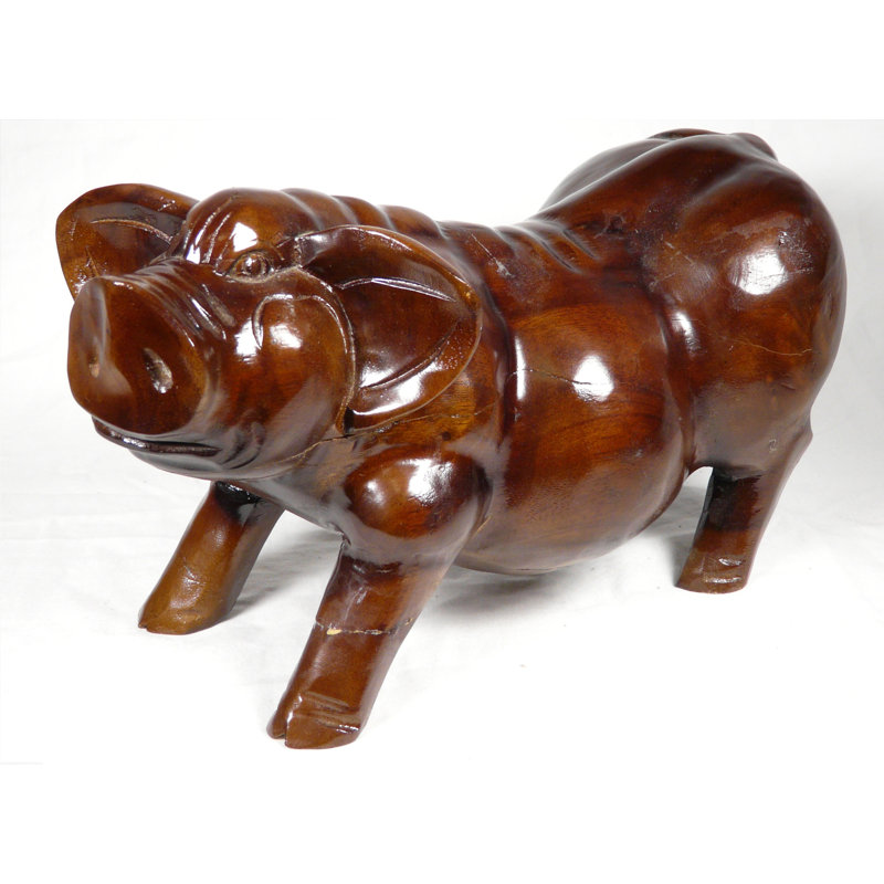 Statue porcine asiatique