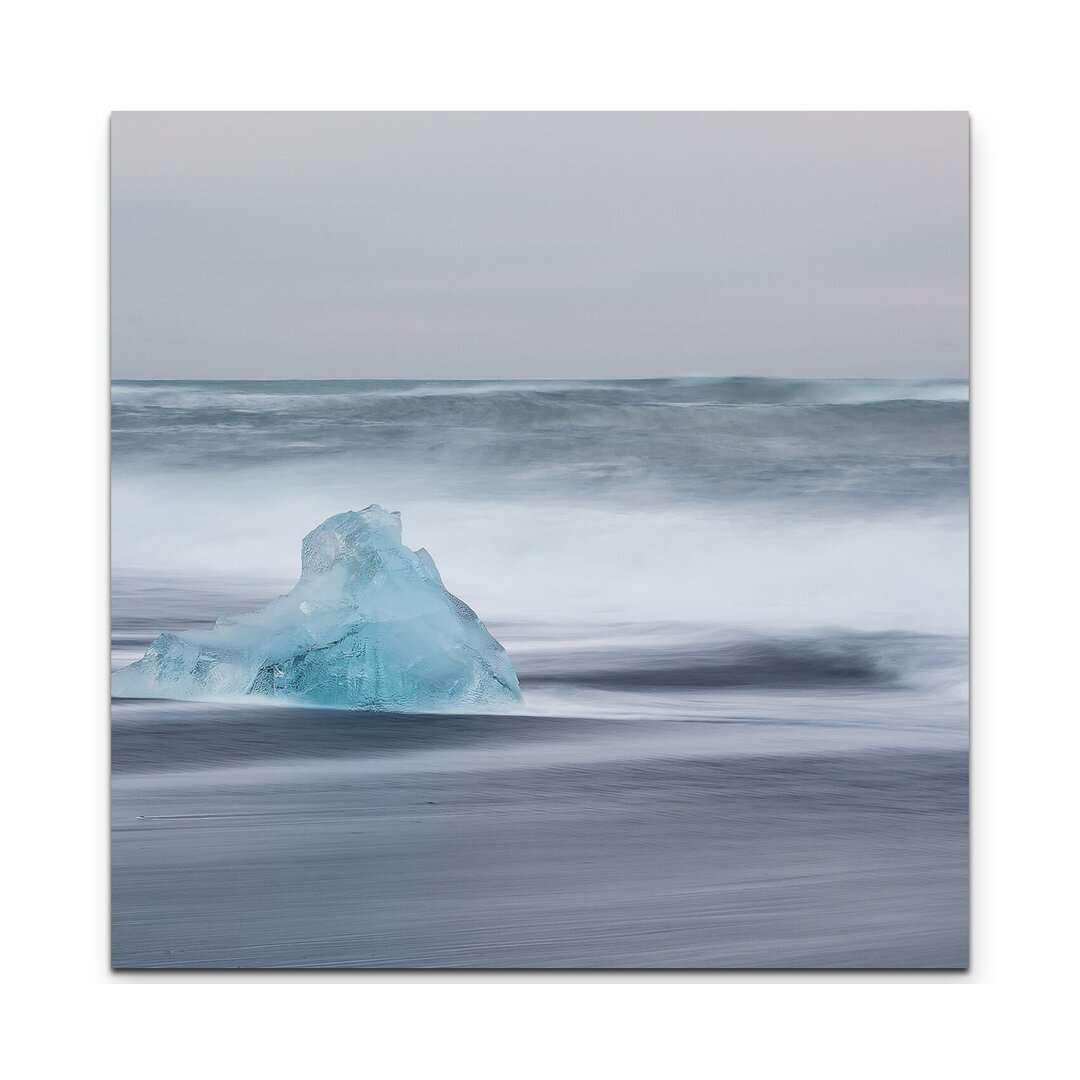 Leinwandbild Eisberge auf Island