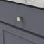 Belleclaire Collection Knob 1 Inch X 7/8 Inch Satin Nickel Finish-456301247