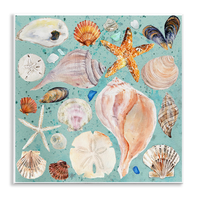 «Seashell», impression sur plaque murale par Melissa Hyatt