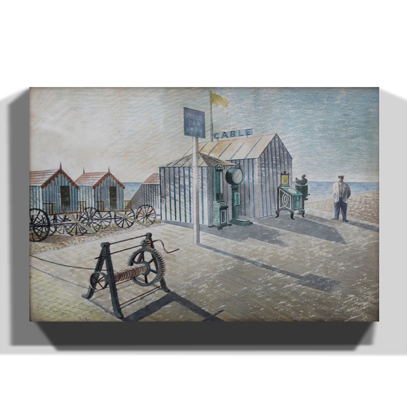 Eric Ravilious - Wrapped Canvas Painting, 70cm H x 100cm W