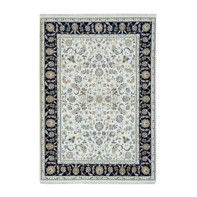 Tapis unique en laine nouvel âge 5 pi x 7 pi Thelmer