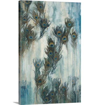 «Dritana Proud as a Peacock» par Liz Jardine, reproduction d'art sur toile
