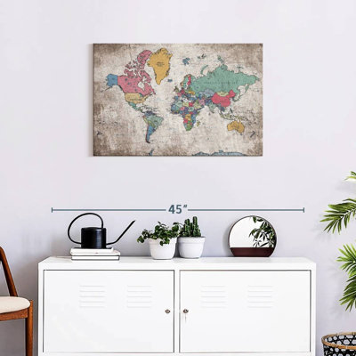 Keiri Geographic World Map III
