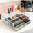 Sorbus 2-Drawer Cosmetic Acrylic Organizer, Stackable, Large in Clear