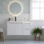 Meuble-lavabo simple 24 po avec lavabo et armoire latérale 24 po