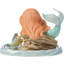 Figurine Precious Moments Disney La Petite Sirène Ariel avec miroir 4,97 pouces