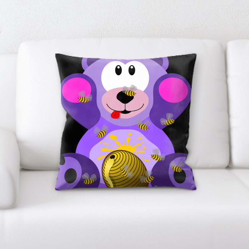 Microsuede Throw Pillow