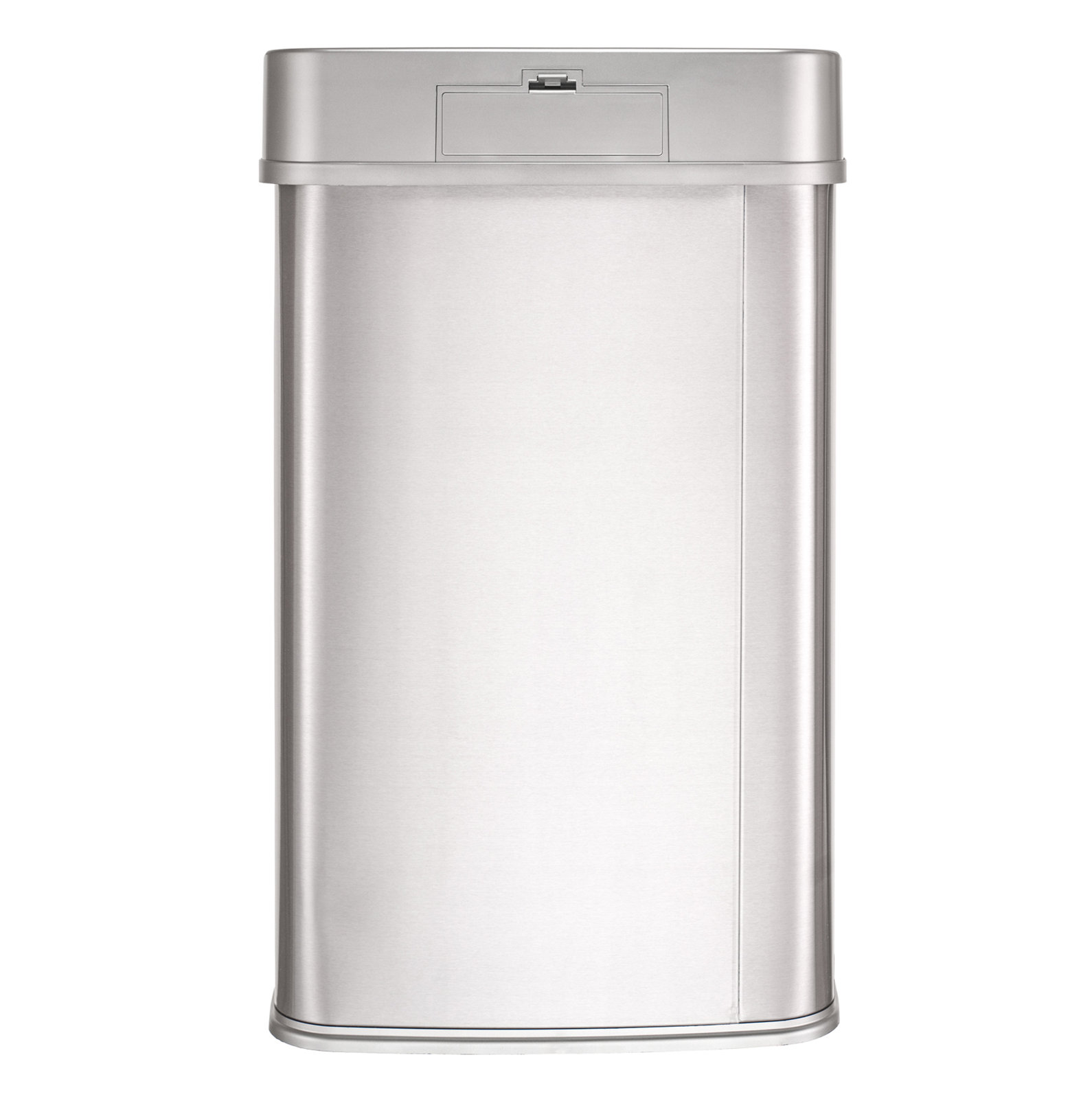 Nine Stars 13.2gal Motion Sensor Trash Can, Silver
