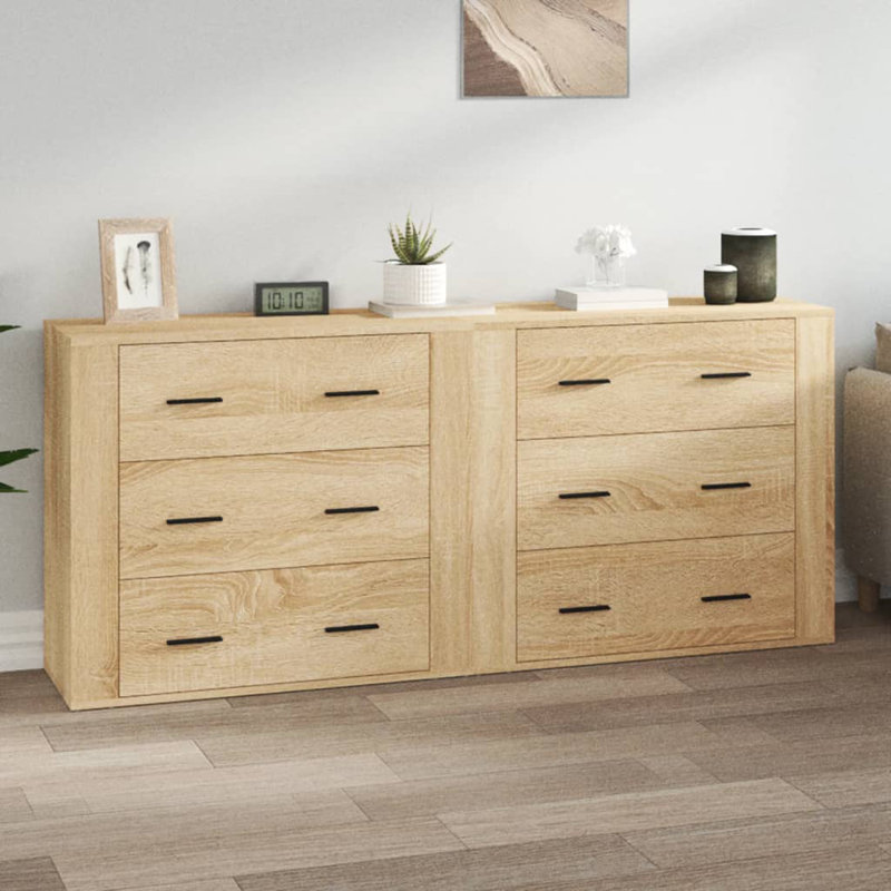 Lauritz Display Cabinet, Sonoma Oak