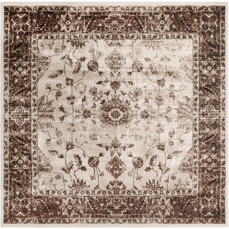 Emigdio Oriental Indoor Rug, Square 10'8"