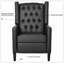 Fauteuil inclinable manuel de 27,16 po de large